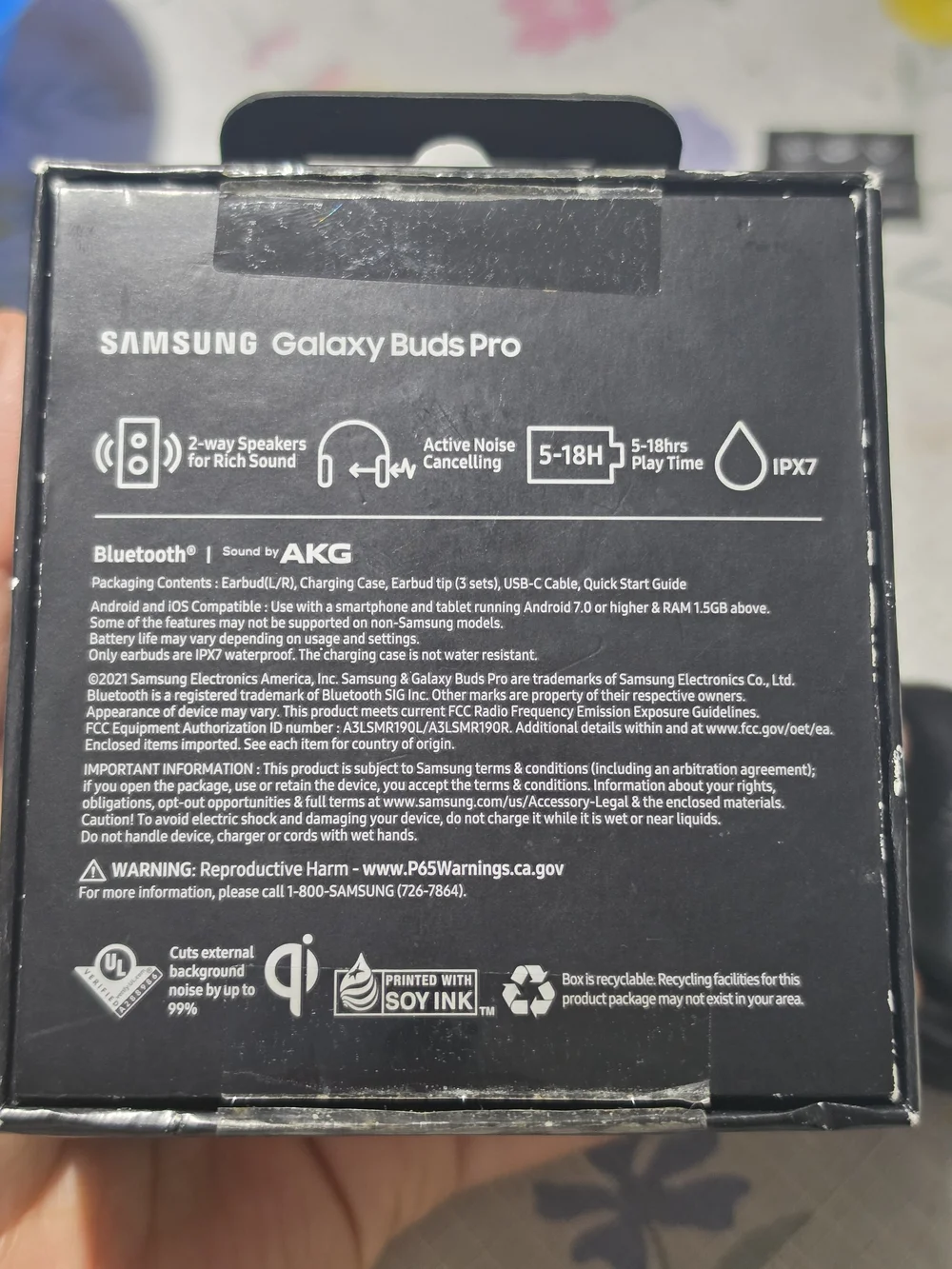 Samsung Galaxy Buds Pro - Phantom Black (SM-R101 / SM-R190)